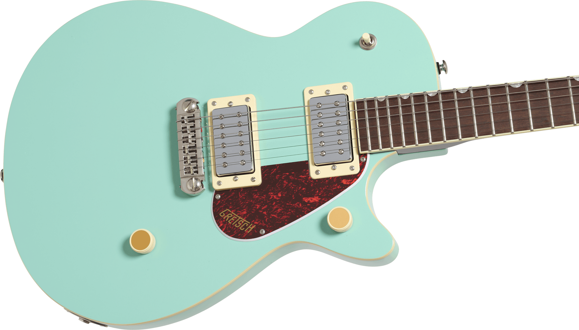 Gretsch Streamliner Jet Club Single-Cut - Mint Metallic from Joondalup Music Centre 4