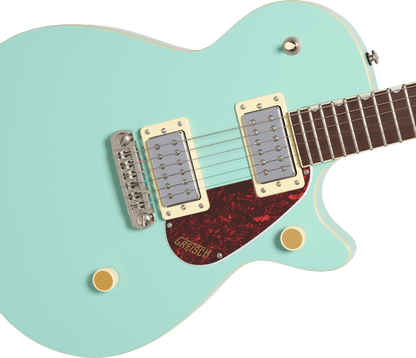 Gretsch Streamliner Jet Club Single-Cut - Mint Metallic from Joondalup Music Centre 3
