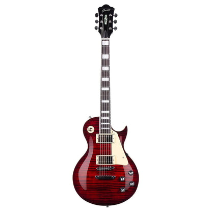 Grote GTLP-02 Electric Guitar - Flame Maple Red