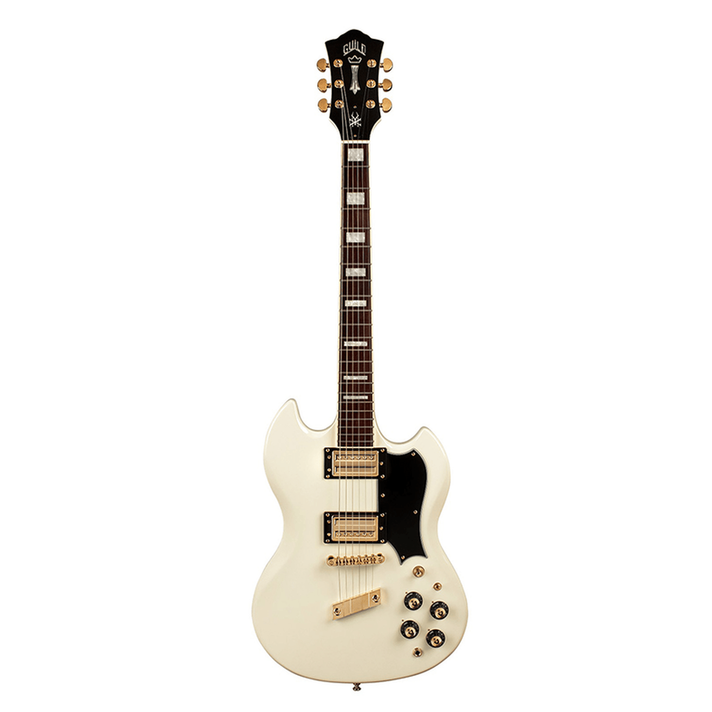 Guild Polara Kim Thayil Signature Electric Guitar - Vintage White from Joondalup Music Centre