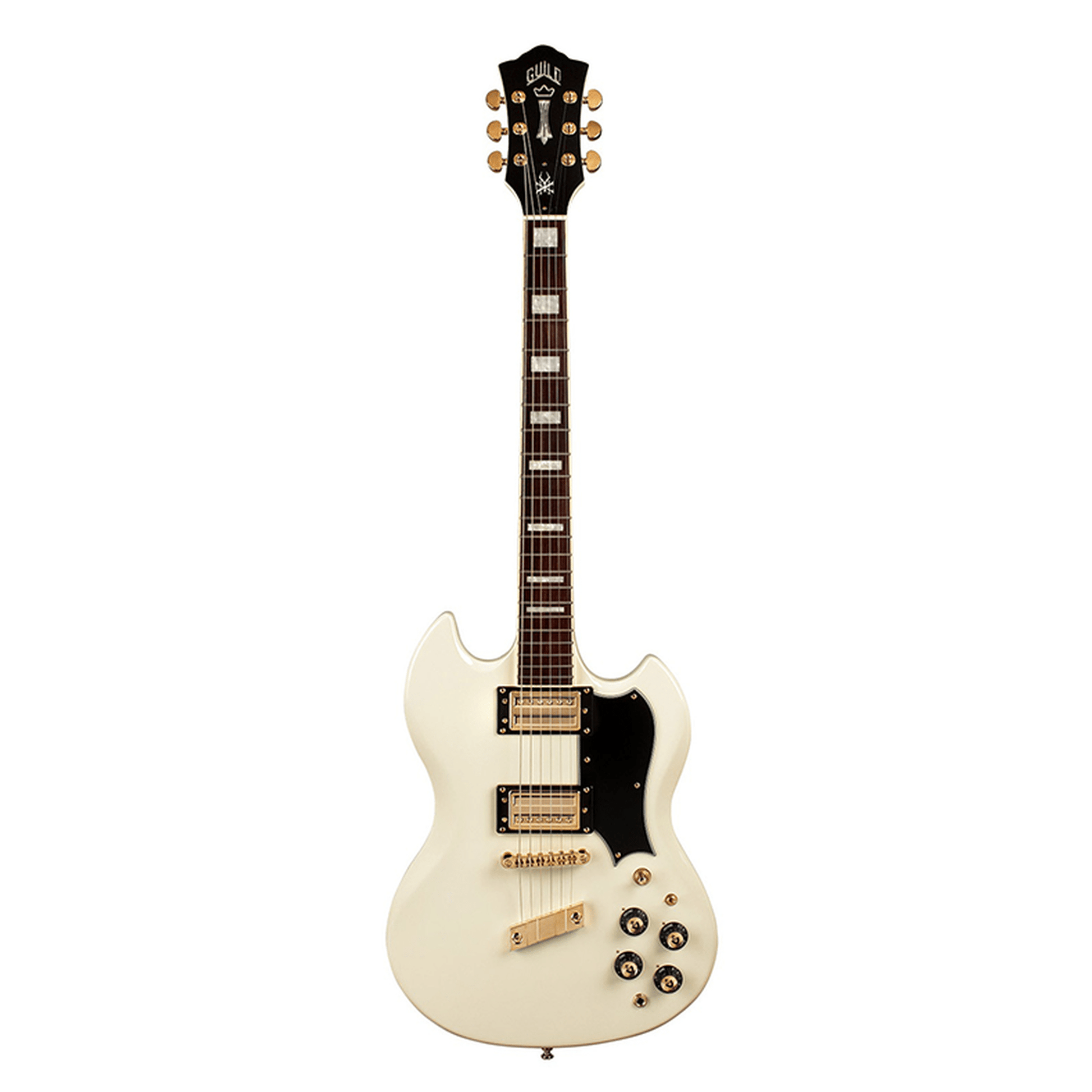 Guild Polara Kim Thayil Signature Electric Guitar - Vintage White from Joondalup Music Centre