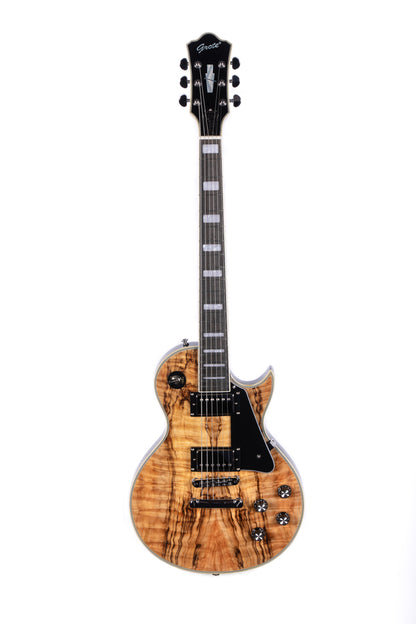 Grote GTLP-06 Electric Guitar - Spalted Maple