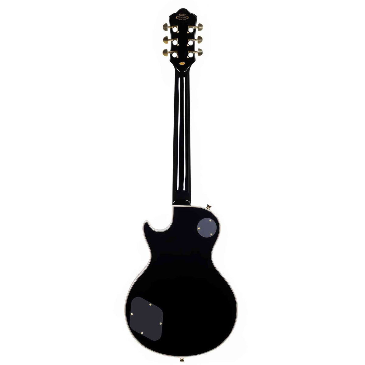 Grote GTLP-LM1 Electric Guitar - Flame Maple Black