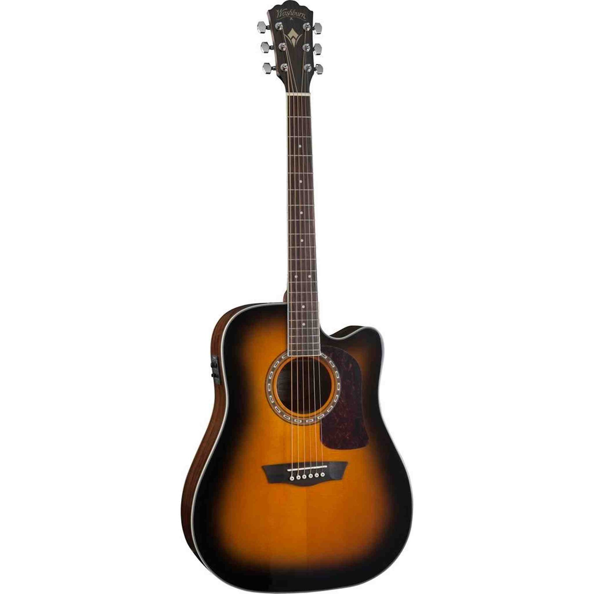 Washburn HD10SCETB Heritage 10 Acoustic Guitar - Tobacco Burst - ACOUSTIC GUITAR - [shop-name]