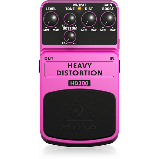 Behringer HD300 Heavy Metal Distortion Effects Pedal