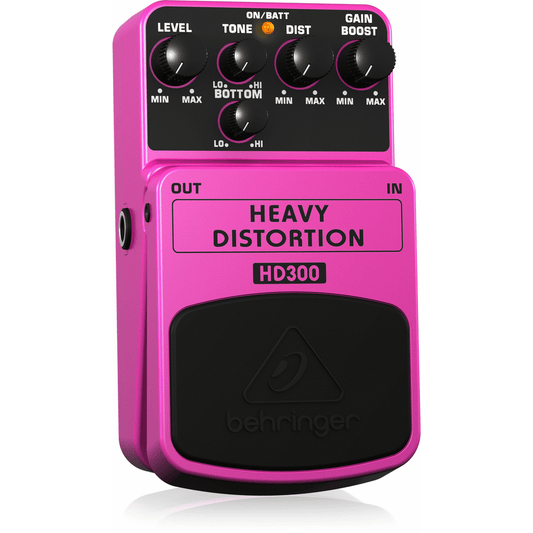 Behringer HD300 Heavy Metal Distortion Effects Pedal