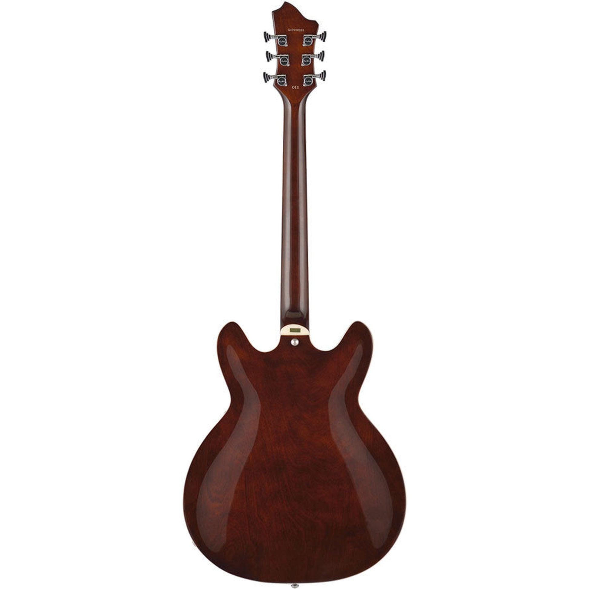 Hagstrom "Justin York" Super Viking Semi-Hollow Electric Guitar - Trans Brown - Joondalup Music Centre