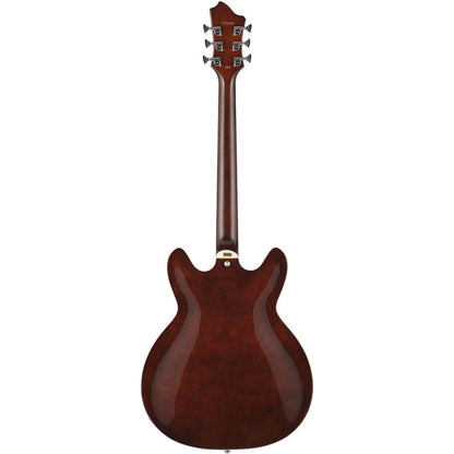 Hagstrom "Justin York" Super Viking Semi-Hollow Electric Guitar - Trans Brown - Joondalup Music Centre