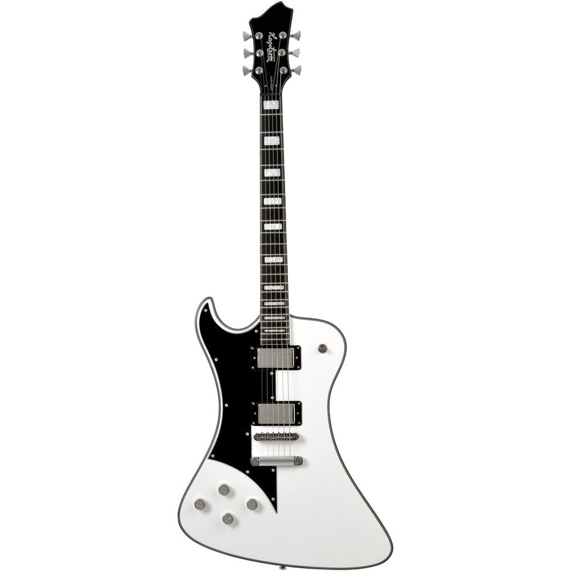 Hagstrom Left-Handed Fantomen Electric Guitar - White Gloss - Joondalup Music Centre