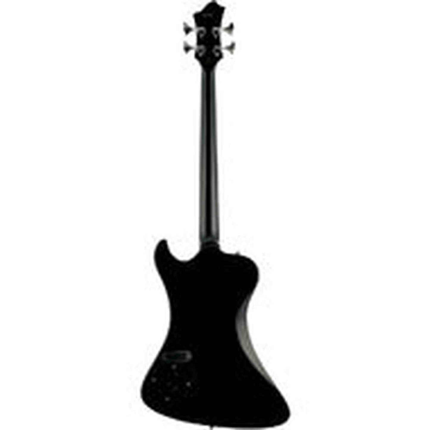 Hagstrom Nekromant-4 Bass Guitar - Black Gloss