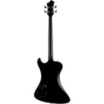 Hagstrom Nekromant-4 Bass Guitar - Black Gloss