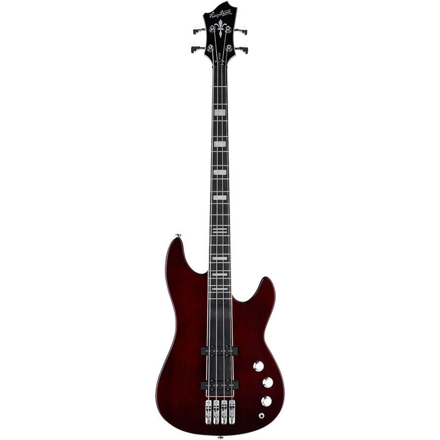 Hagstrom Super Swede Bass Guitar - Natural Mahogany Gloss - Joondalup Music Centre