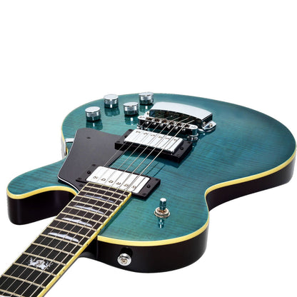 Hagstrom New Generation Super Swede Electric Guitar - Fall Sky Gloss - Joondalup Music Centre