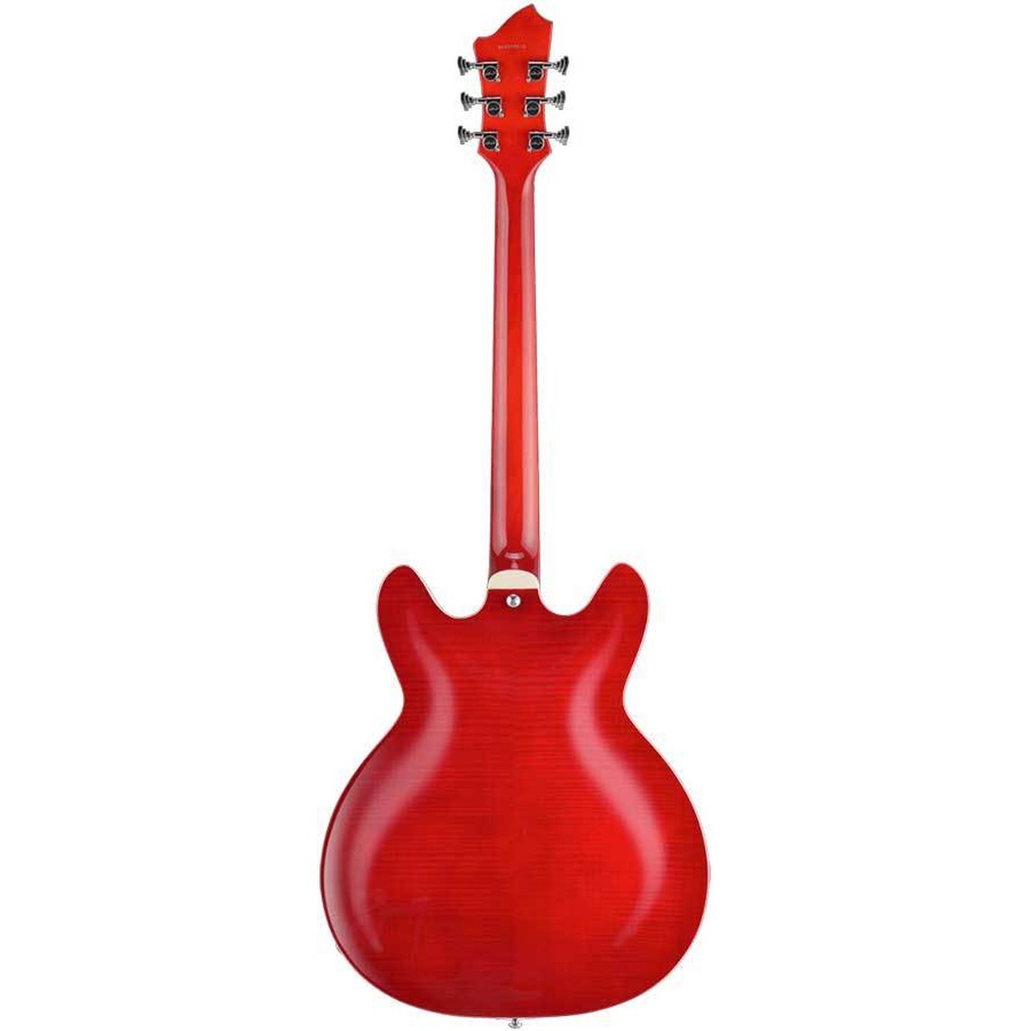 Hagstrom Super Viking Left Hand Semi-Hollow Electric Guitar - Wild Cherry Transparent Gloss - Joondalup Music Centre