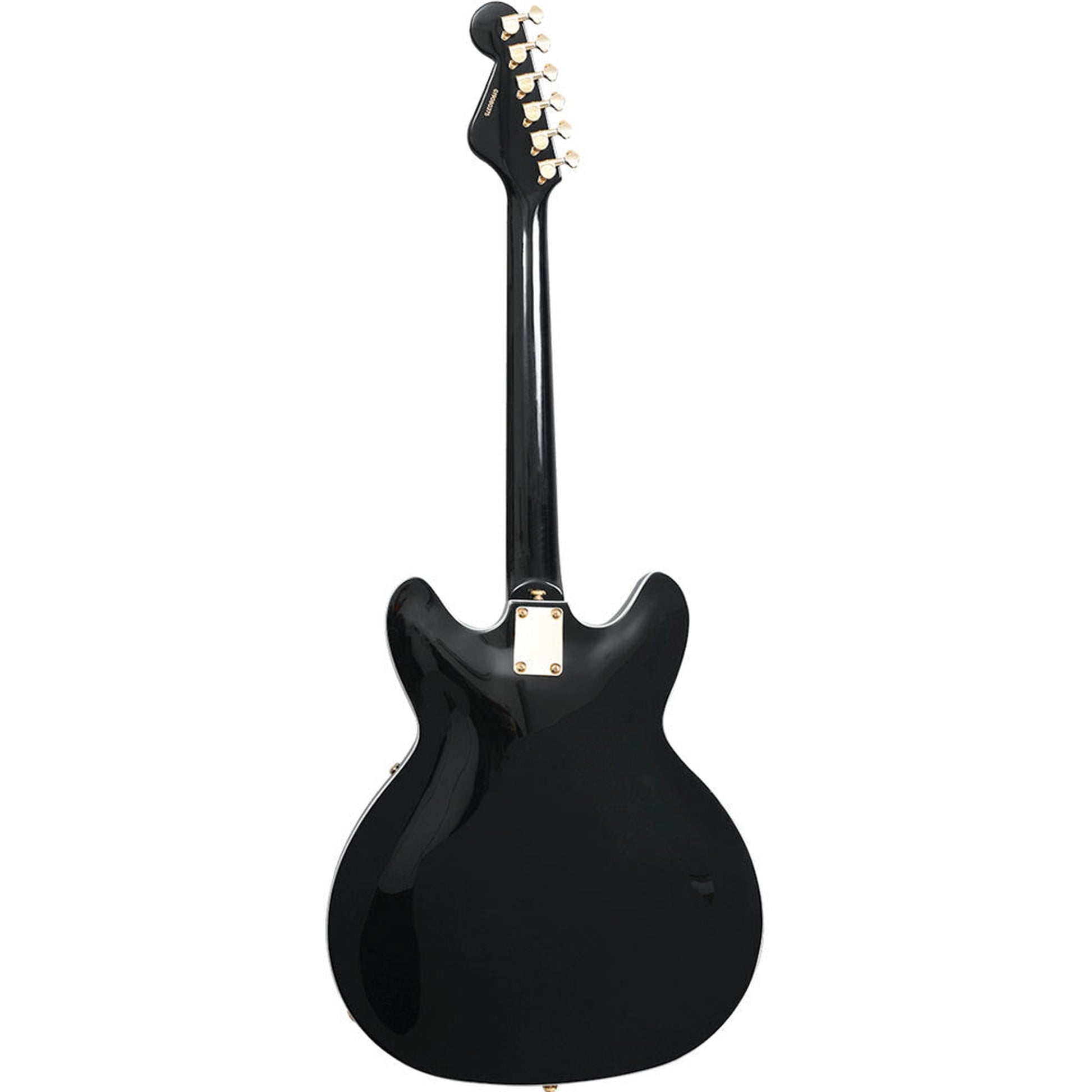 Hagstrom 67' Viking II Semi-Hollow Electric Guitar - Black Gloss - Joondalup Music Centre