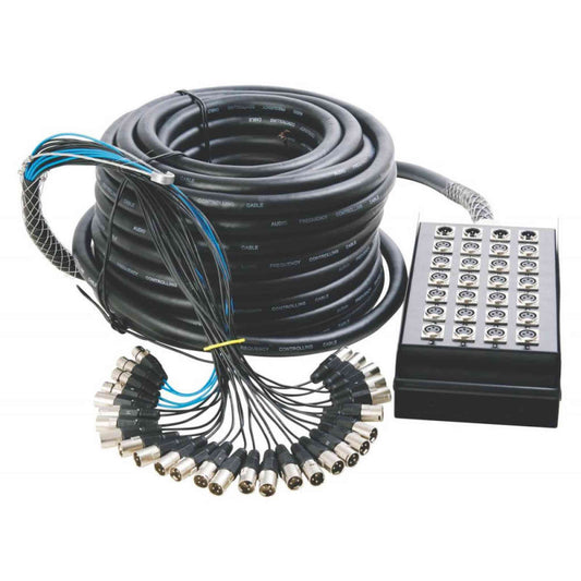 On Stage In-Line Audio Series Stage Snake Box - 24 x 4 - 100ft