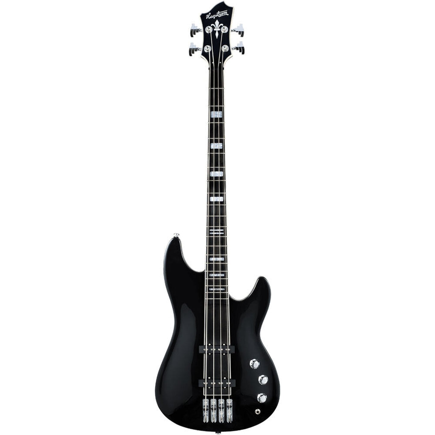 Hagstrom Super Swede Bass Guitar - Black Gloss from Joondalup Music Centre