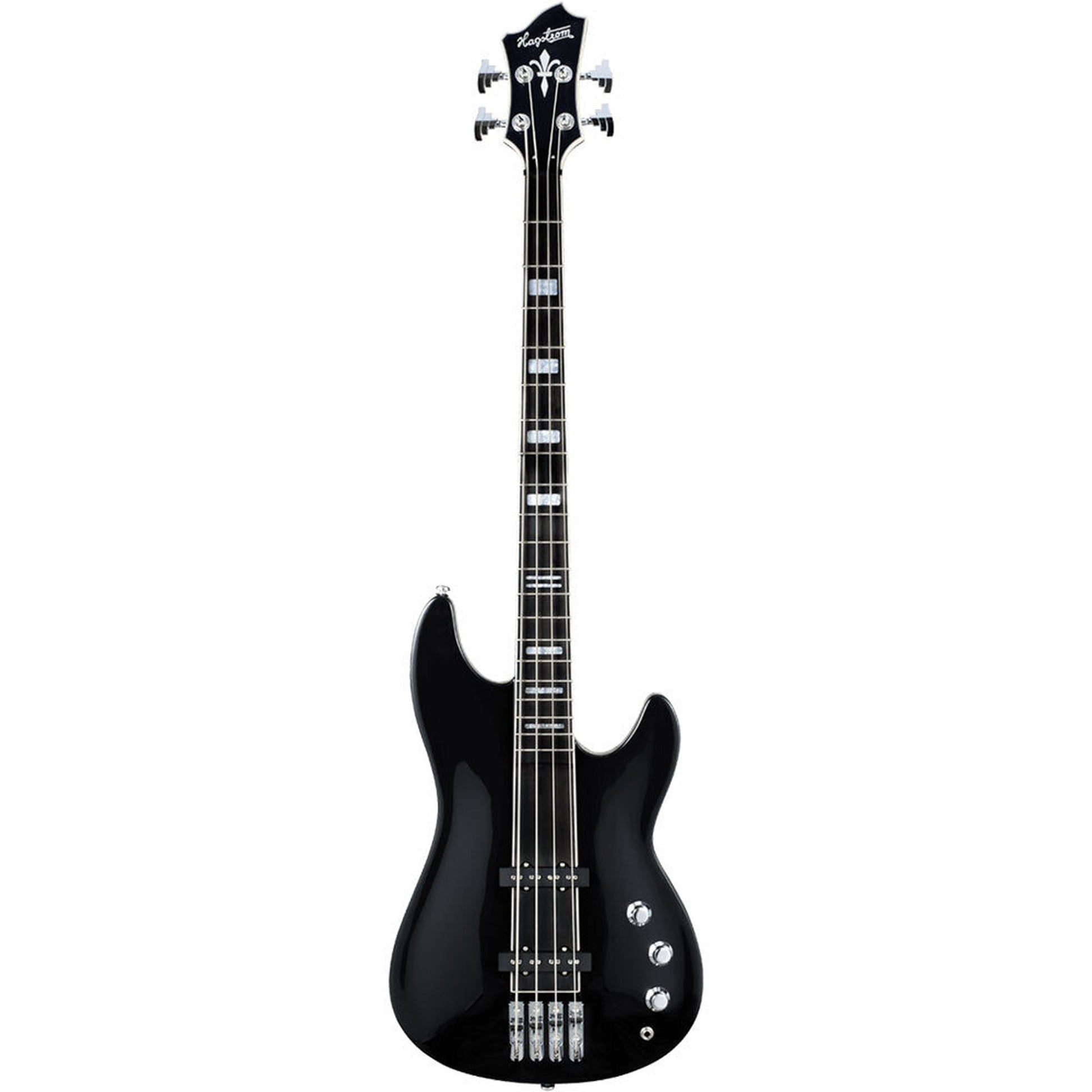 Hagstrom Super Swede Bass Guitar - Black Gloss from Joondalup Music Centre