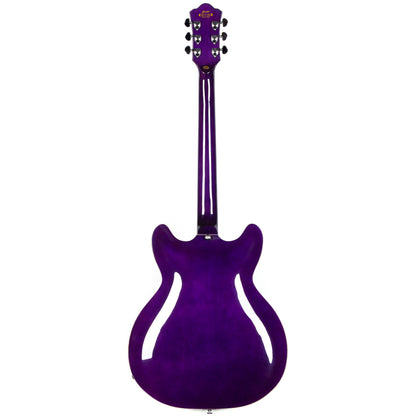 Grote 335-06 Semi-Hollow Body Electric Guitar - Purple Burst