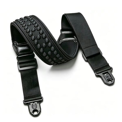 JMC Auto Lock Comfort Series Guitar Strap - Black