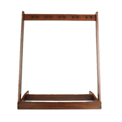 JMC Premium 5 Guitar Wooden Rack - Black Walnut