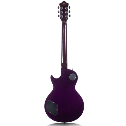 Grote GTLP-02 Electric Guitar - Flame Maple Purple