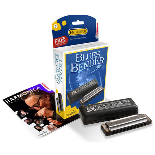 Hohner Blues Bender Harmonica - A Major Diatonic from Joondalup Music Centre