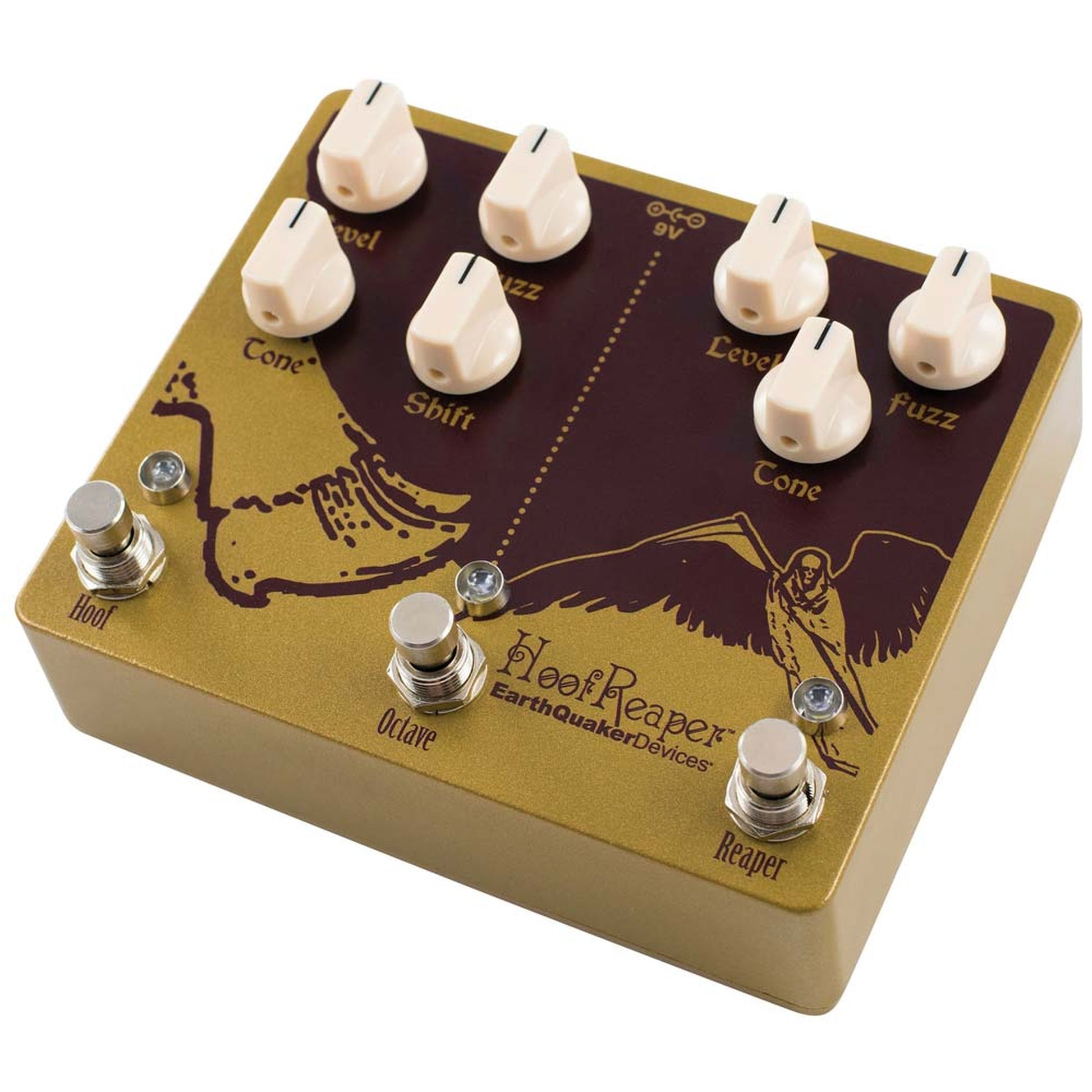 EarthQuaker Devices Hoof Reaper Dual Fuzz V2 Effects Pedal - Joondalup Music Centre