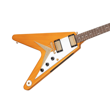 Epiphone 1958 Korina Flying V White Pickguard - Joondalup Music Centre