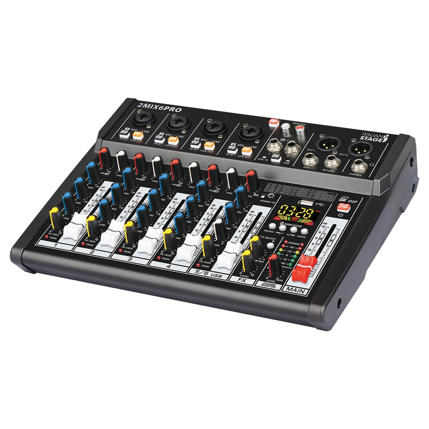 ITALIAN STAGE 2MIX6 PRO Audio Mixer
