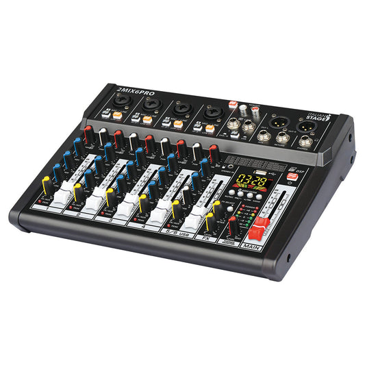 ITALIAN STAGE 2MIX6 PRO Audio Mixer