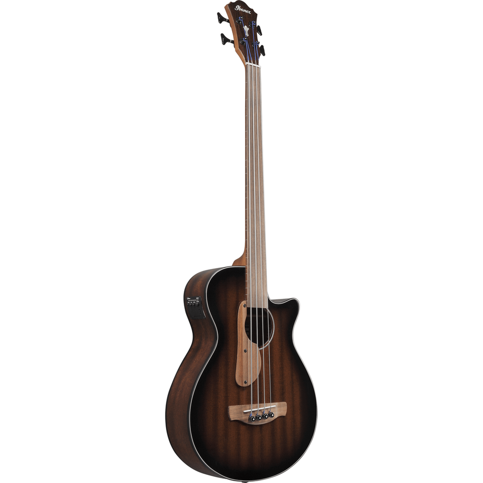 Ibanez AEGB24FE MHS Fretless Acoustic Bass - Sunburst High Gloss from Joondalup Music Centre 3