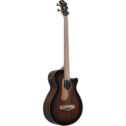 Ibanez AEGB24FE MHS Fretless Acoustic Bass - Sunburst High Gloss from Joondalup Music Centre 3
