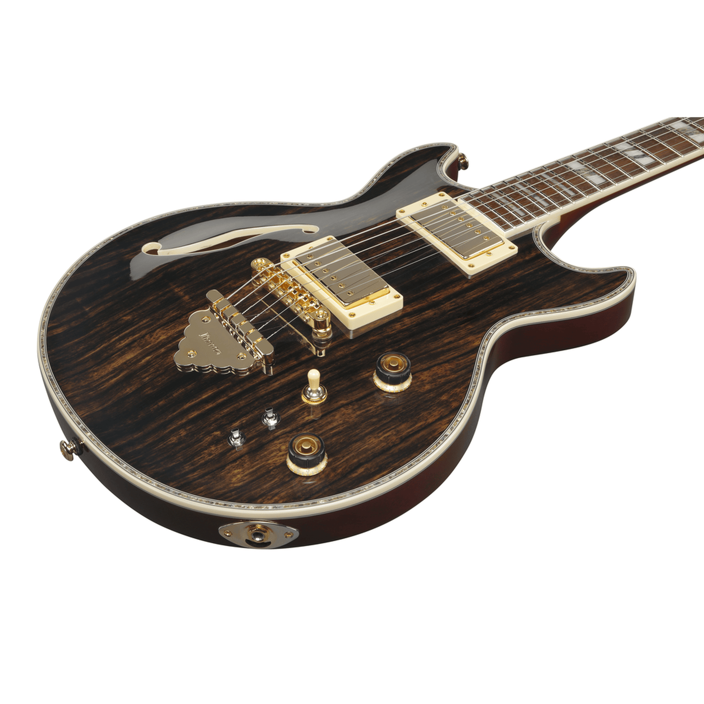 Ibanez AR520H Semi-Hollow Electric Guitar - Black 3