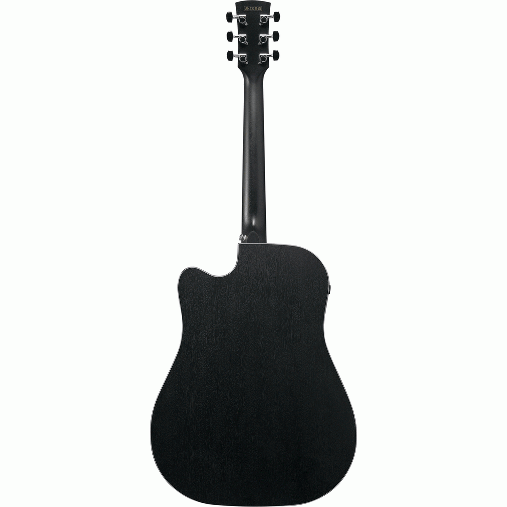 Ibanez AW1040CE Open Pore All Solid Acoustic Guitar - Weathered Black from Joondalup Music Centre 2