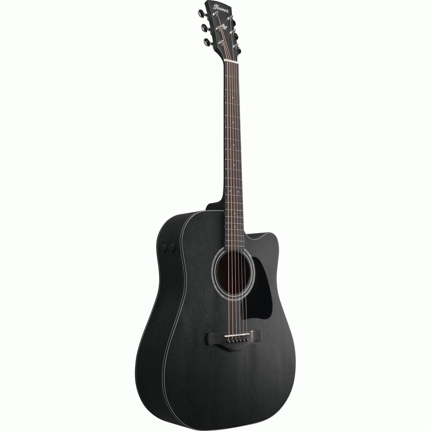 Ibanez AW1040CE Open Pore All Solid Acoustic Guitar - Weathered Black from Joondalup Music Centre 4