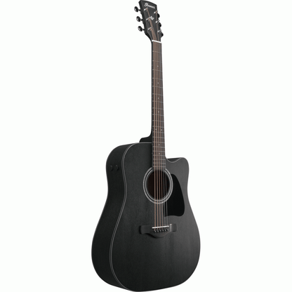 Ibanez AW1040CE Open Pore All Solid Acoustic Guitar - Weathered Black from Joondalup Music Centre 4
