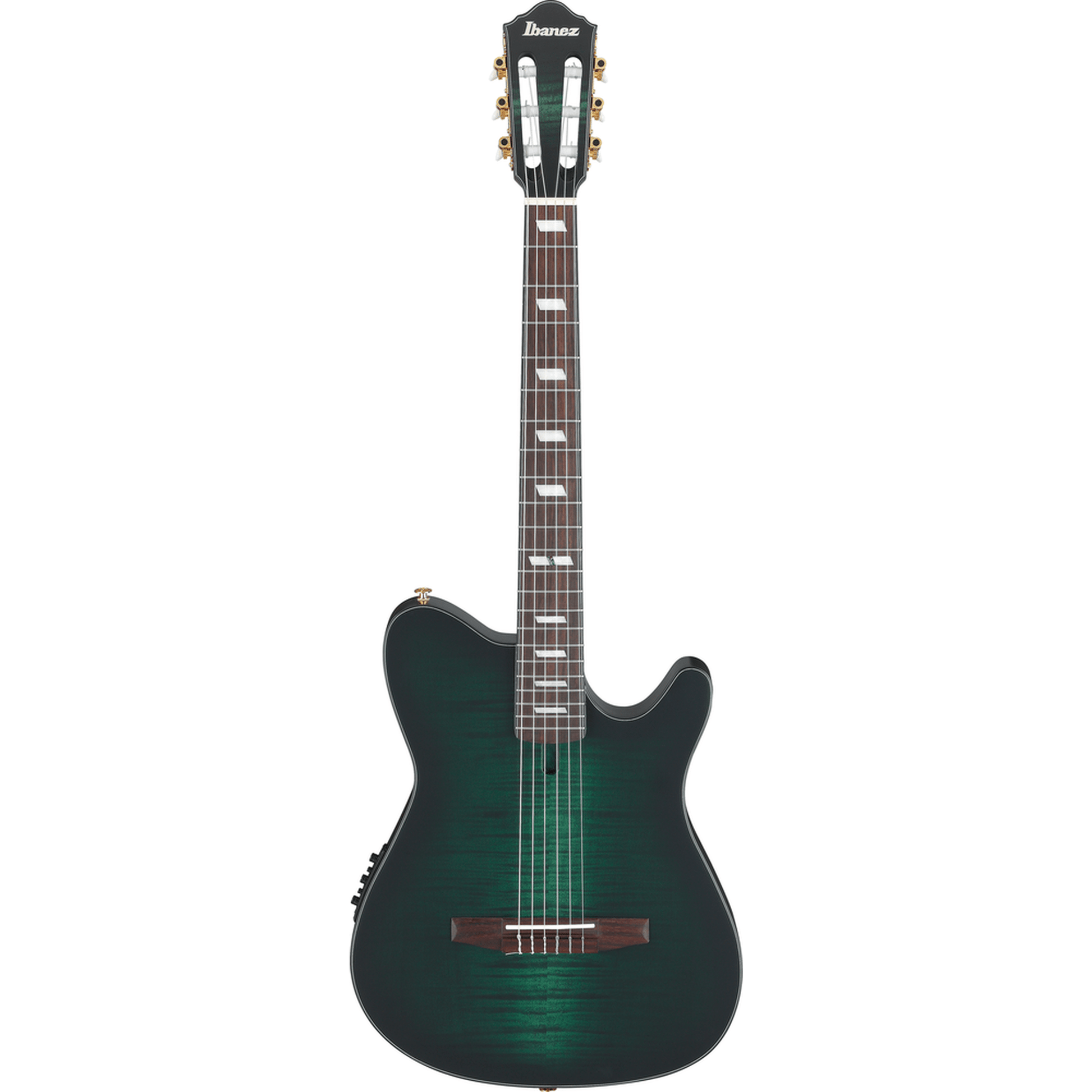 Ibanez FRH20FMN Nylon String Guitar - Deep Emerald Green from Joondalup Music Centre