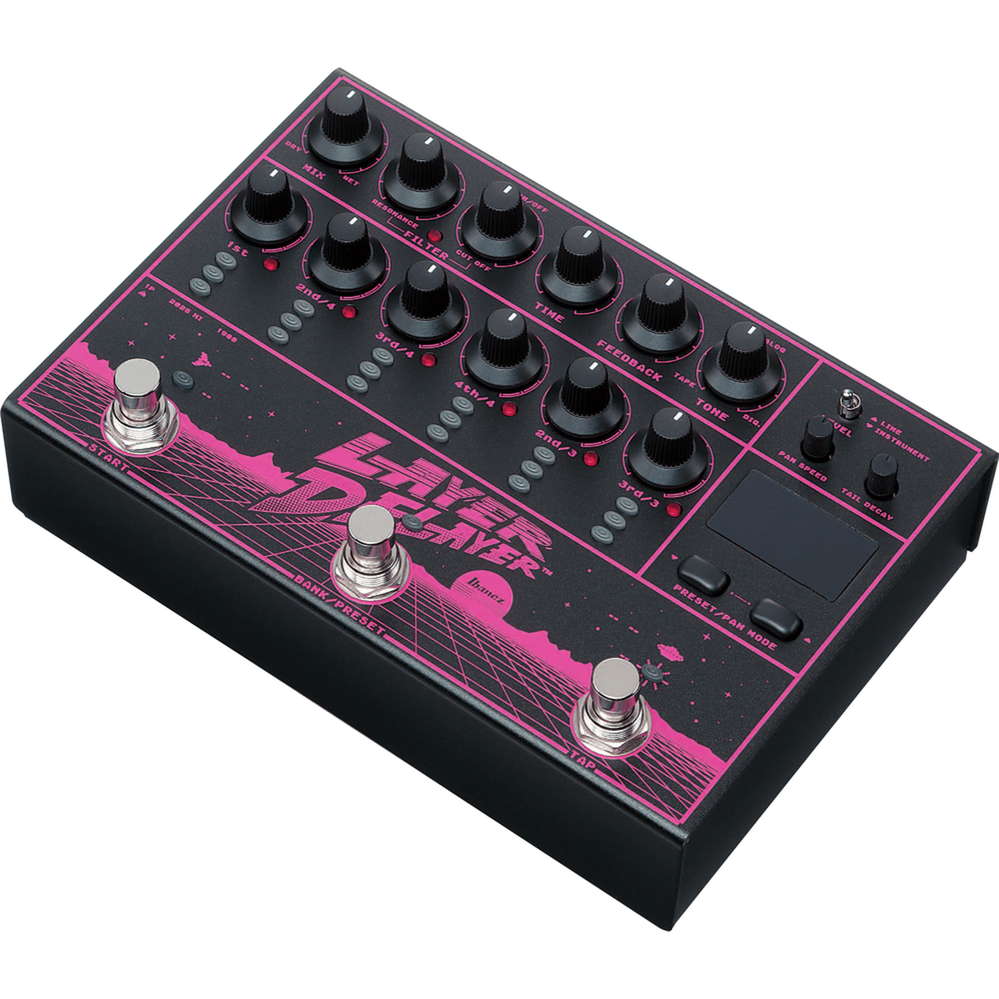 Ibanez LD303 Layer Delayer Multi-Function Delay Pedal 4