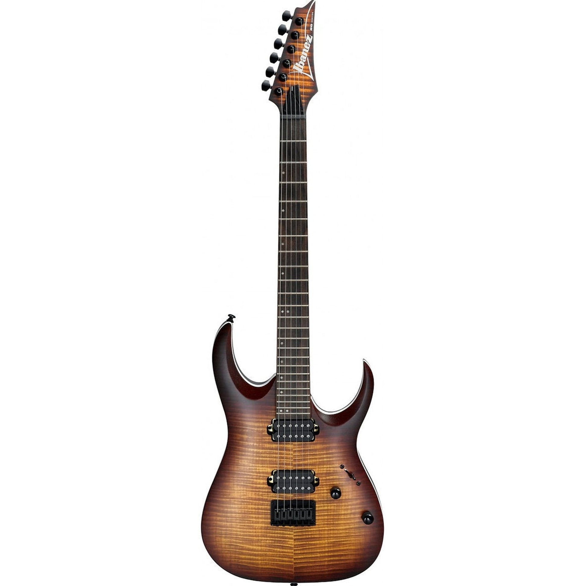 Ibanez RGA42FM Archtop Electric Guitar - Dragon Eye Flame Flat from Joondalup Music Centre
