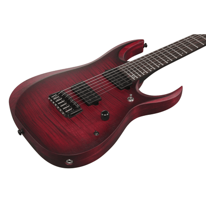 Ibanez RGD721FA WUF Electric Guitar - Stained Wine Red Burst 3