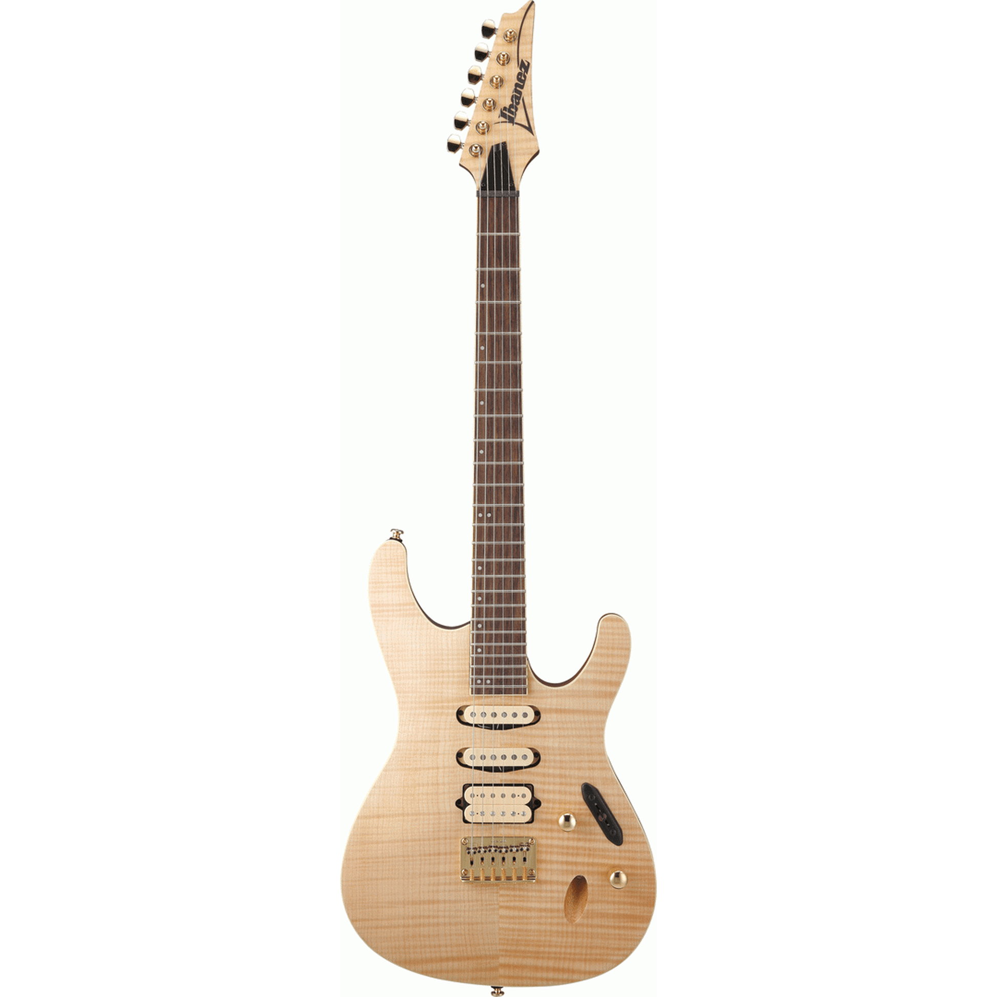 Ibanez SEW761FM NTF Electric Guitar - Natural Flame Maple From Joondalup Music Centre