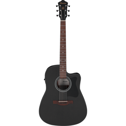 Ibanez V44CE WK Acoustic Guitar - Weathered Black from Joondalup Music Centre