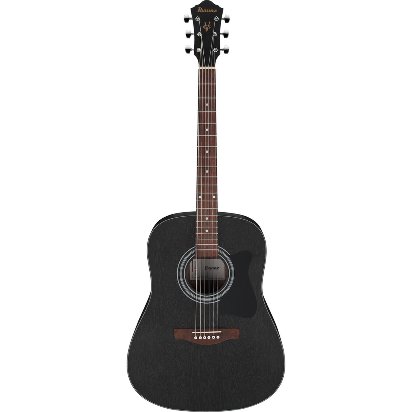 Ibanez V54NJPWK Acoustic Guitar - Weathered Black From Joondalup Music Centre 