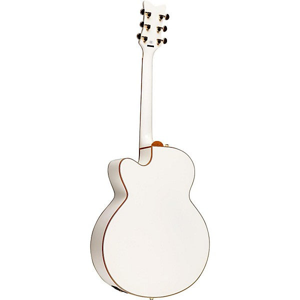 Gretsch G5022CWFE Rancher Falcon Jumbo Cutaway Acoustic Guitar - White