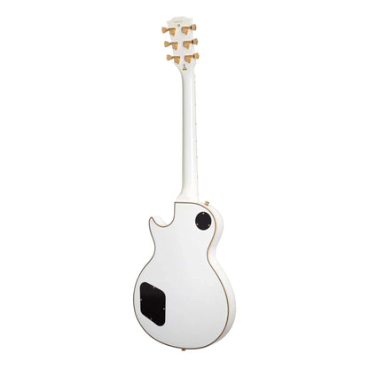 J&D Luthiers LP Custom-Style Electric Guitar - White-ELECTRIC GUITAR-Joondalup Music Centre