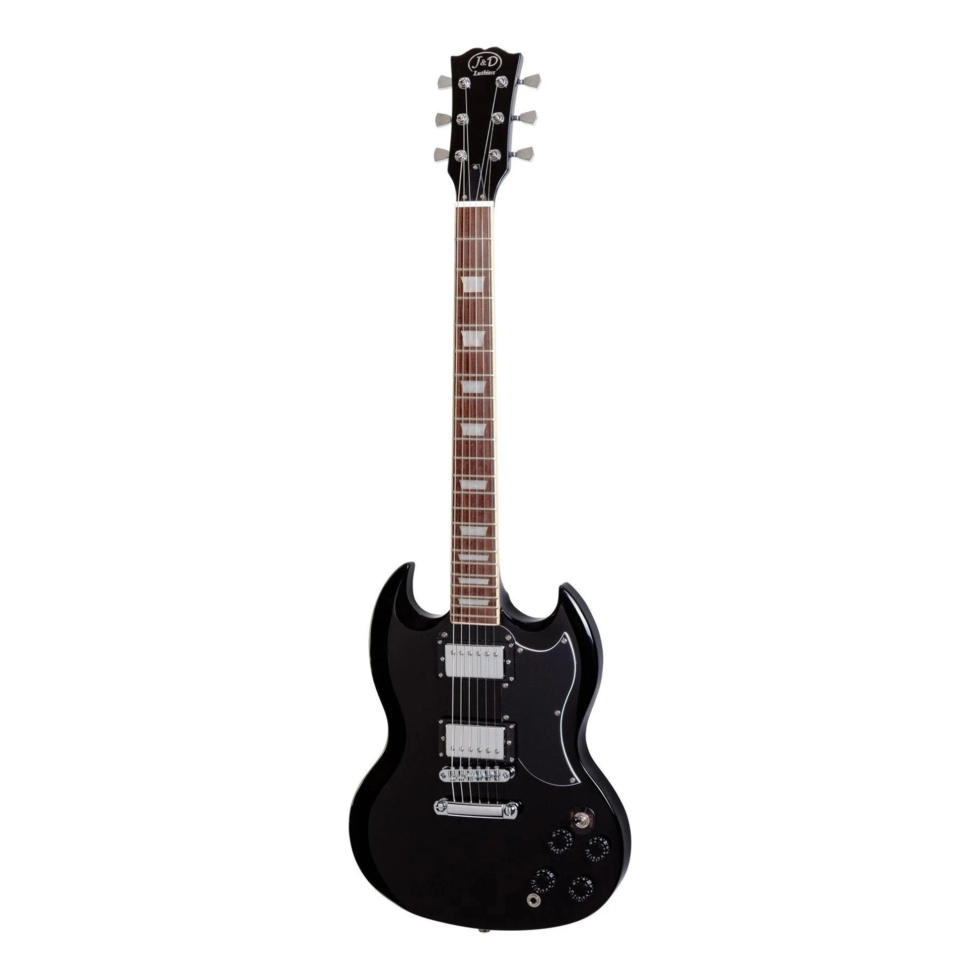 J&D Luthiers SG Electric Guitar Pack - Black - Joondalup Music Centre