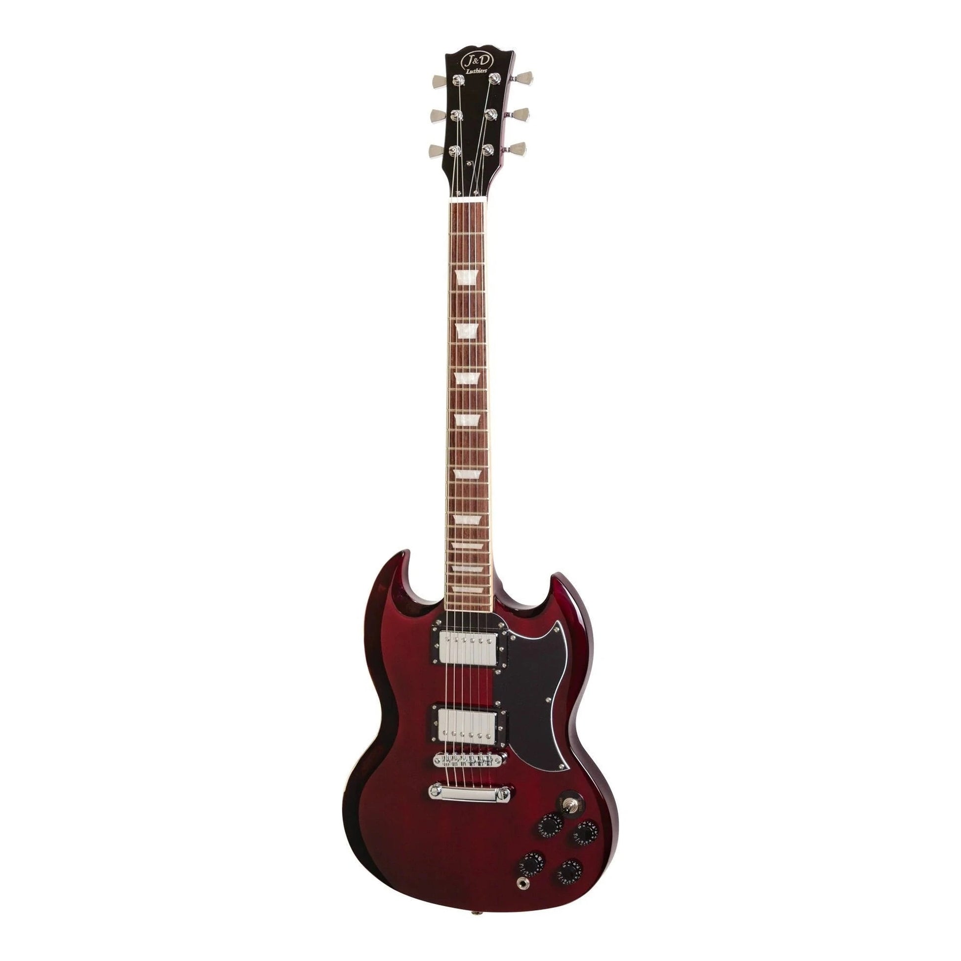 J&D Luthiers SG Electric Guitar Pack - Cherry Red - Joondalup Music Centre