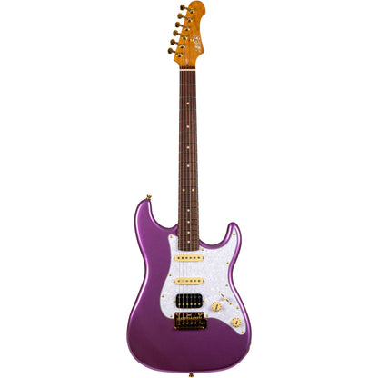 JET JS-480-VI-G Electric Guitar - Violet - Gold Hardware from Joondalup Music Centre