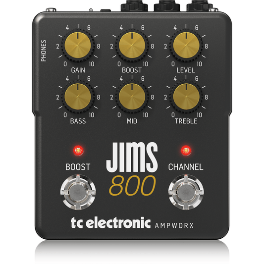 TC Electronic Jims 800 Duel Channel Preamp Effect Pedal